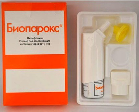 Биопарокс при гайморите Биопарокс при гайморите