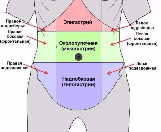 Возможные причины боли в желудке вверху посередине Возможные причины боли в желудке вверху посередине