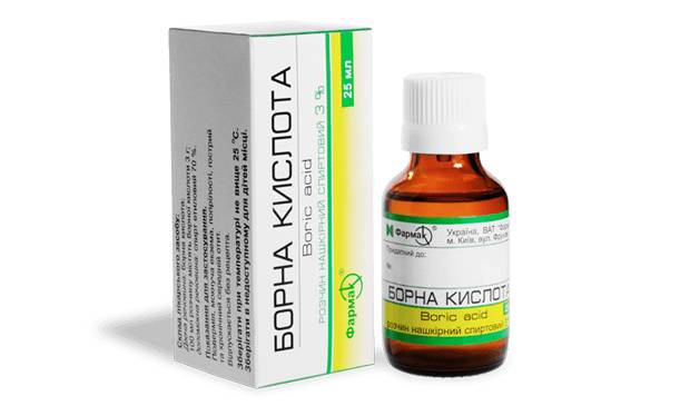 Лечение отита борной кислотой Лечение отита борной кислотой