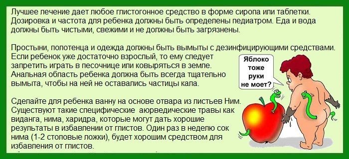 Симптомы заражения детей глистами Симптомы заражения детей глистами