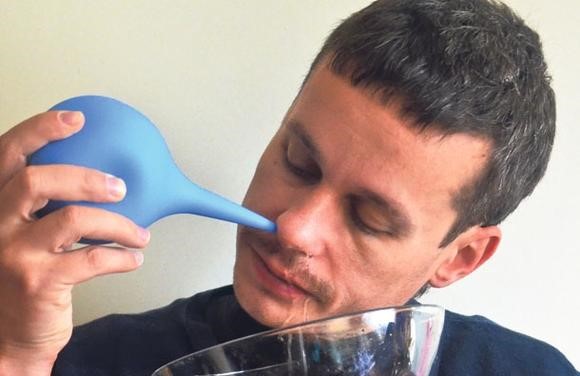 Промывание носа морской солью в домашних условиях Промывание носа морской солью в домашних условиях