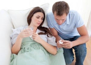 Волдыри в горле Волдыри в горле